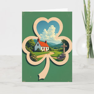 Irish Cottage Dreamscape Card