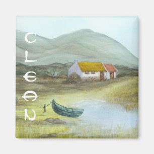 Irish Cottage Lave-vaisselle Magnet CLEAN par Bonh