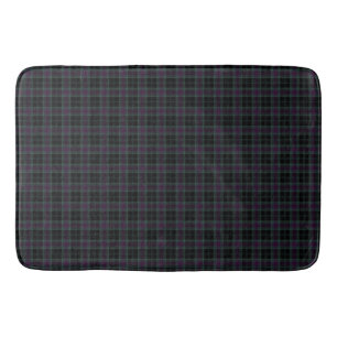 Irish County Carlow Tartan Plaid Bath Mat