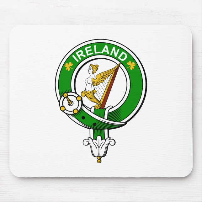 Irish Crest Mouse Pad (Front)