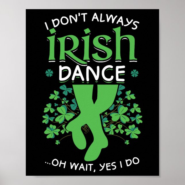 Irish Dance Costume  Poster (Front)