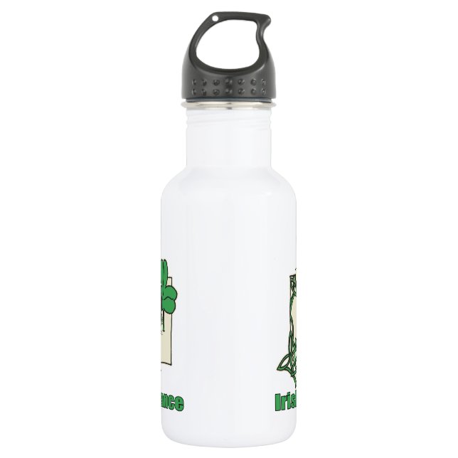 Irish Dance Heart 532 Ml Water Bottle (Front)