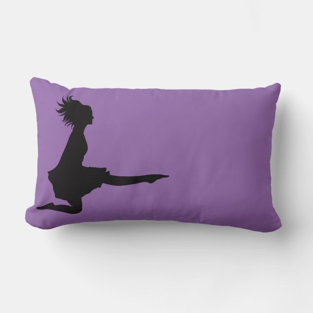 Irish dance jump lumbar pillow (Front)