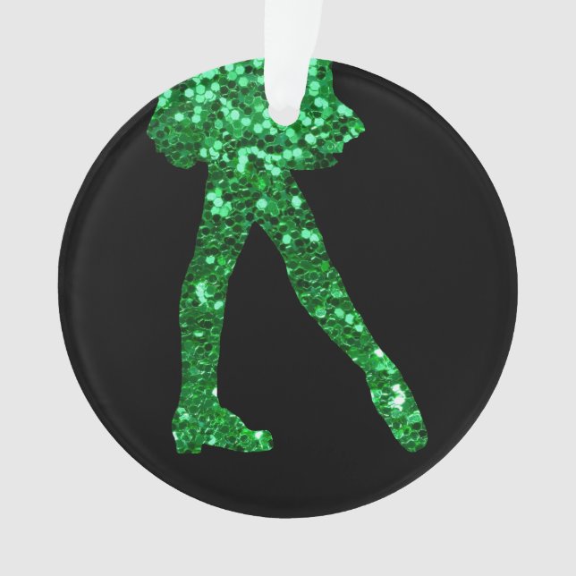 Irish Dance single-sided (add a message on back) Ornament (Front)