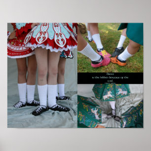 Irish Dance Soft Shoes Poster