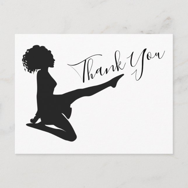 Irish Dancer Dancing Soft Shoe Dance Postcard (Front)