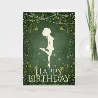 Irish Dancer Hard Shoe Ivy and Lights Birthday