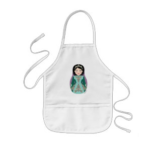 Irish Dancer Matryoshka Kids Apron