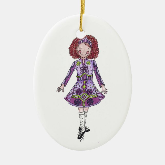 Irish Dancer Ornament Collection (Front)