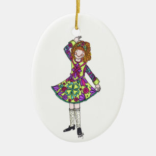 Irish Dancer Ornament to Customize!