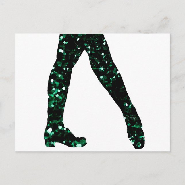 Irish Dancer Postcard (Front)