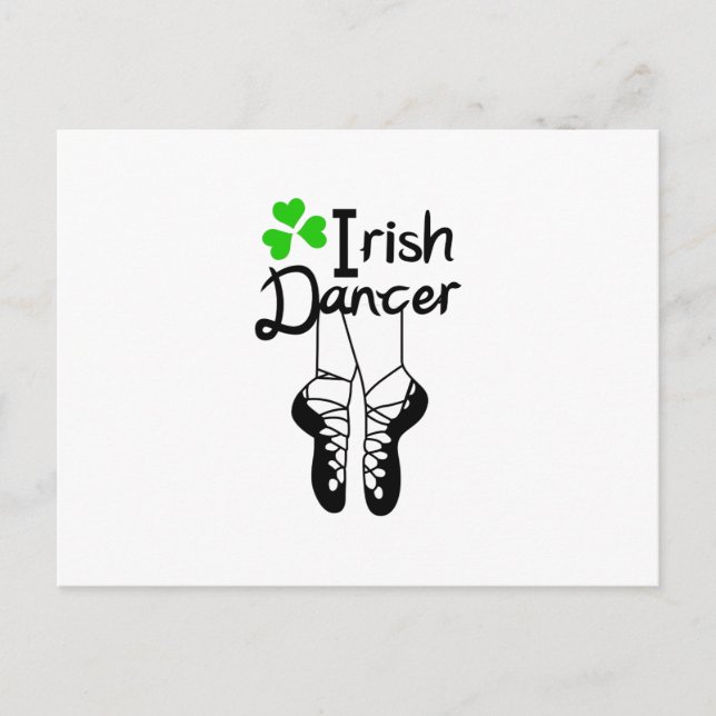 Irish Dancer Postcard (Front)