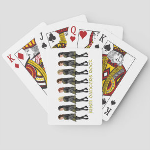 Irish Dancers Rock Playing Cards