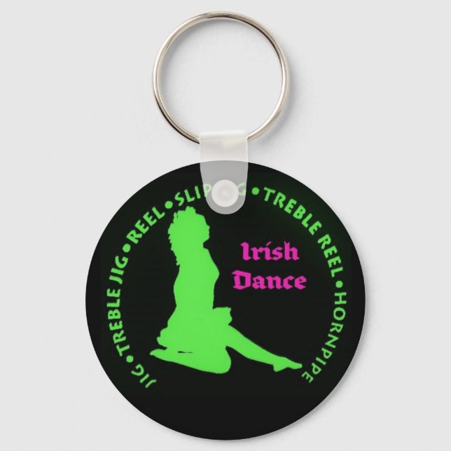Irish Dances Keychain (Front)