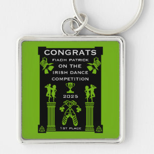 Irish Dancing Competition Keychain