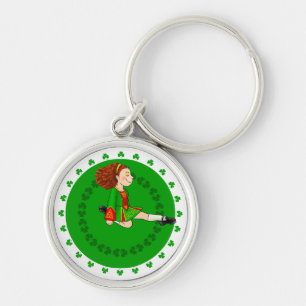 Irish Dancing Key Ring