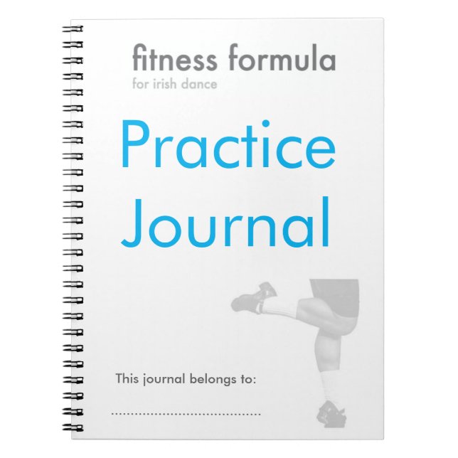 Irish Dancing Practice Journal (Front)