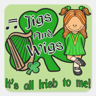 Irish Dancing Sticker