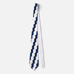 Irish Design Blue Crystal Tie