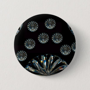 Irish Design-The Crystal Collection 2 Inch Round Button