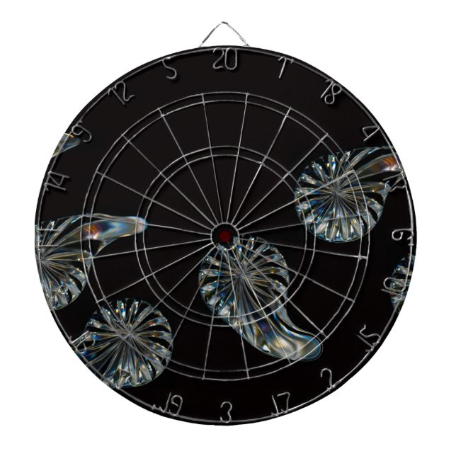 Irish Design-The Crystal Collection Dartboard (Front)