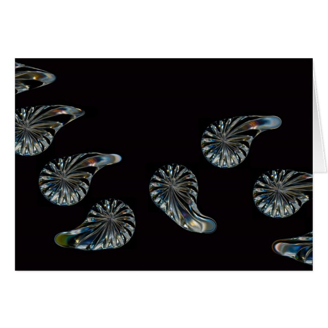 Irish Design-The Crystal Collection Greeting Cards (Front Horizontal)