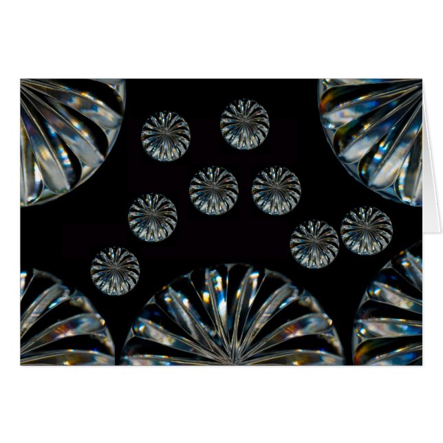 Irish Design-The Crystal Collection Greeting Cards (Front Horizontal)