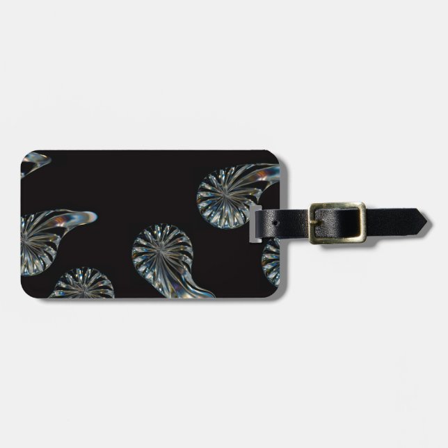Irish Design-The Crystal Collection Luggage Tag (Front Horizontal)
