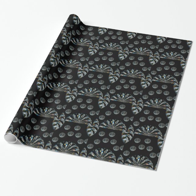Irish Design-The Crystal Collection Wrapping Paper (Unrolled)