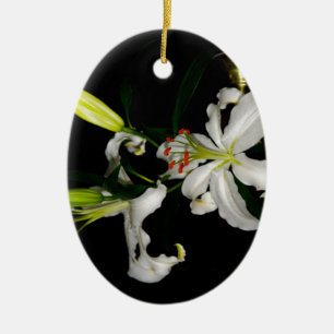 Irish Design-The Flower Collection Ceramic Ornament