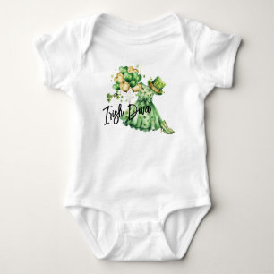 Irish Diva Infant Body T-Shirt St. Patrick's Day Baby Bodysuit