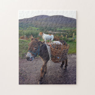 Irish Donkey and Dog Puzzle