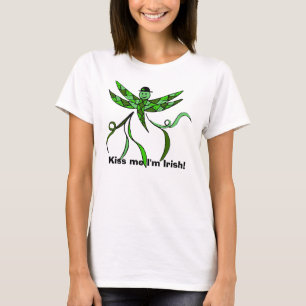 Irish Dragonfly, Kiss me I'm Irish! tank top