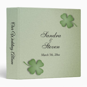 Irish Dream Wedding Binder