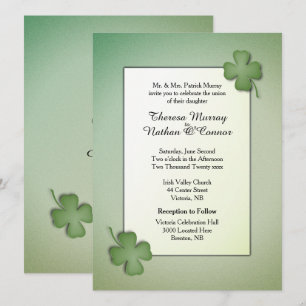 Irish Dream Wedding Invitation