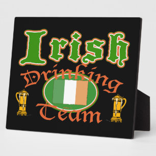 Irish Drinking Team 2 Plaques