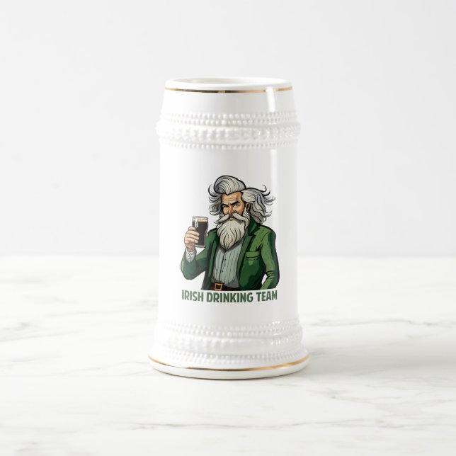 Irish Drinking Team Beer Stein (Center)