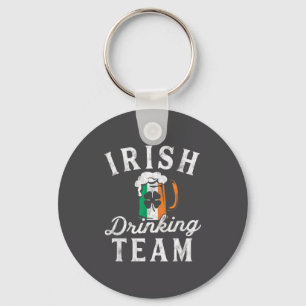 Irish Drinking Team Shirt St Patrick's Day Group S Keychain
