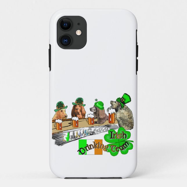 Irish Drinking Team St Pats Case-Mate iPhone Case (Back)