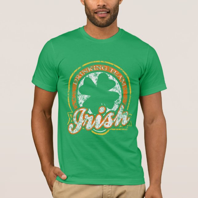 Irish Drinking Team T-Shirt (Front)