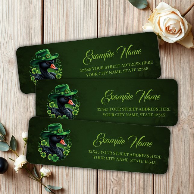 Irish Elegance, le cygne noir de St Patrick (Créateur téléchargé)