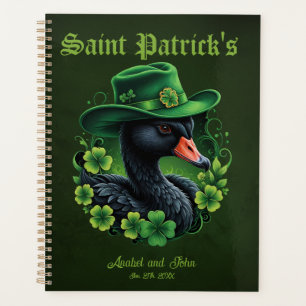 Irish Elegance, The Black Swan of St. Patrick Planner