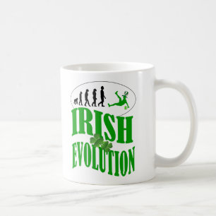 Irish evolution coffee mug