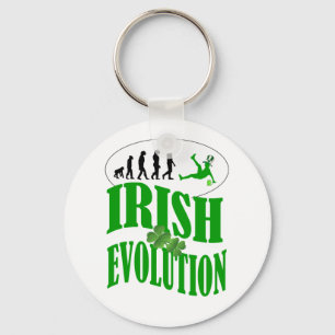 Irish evolution keychain