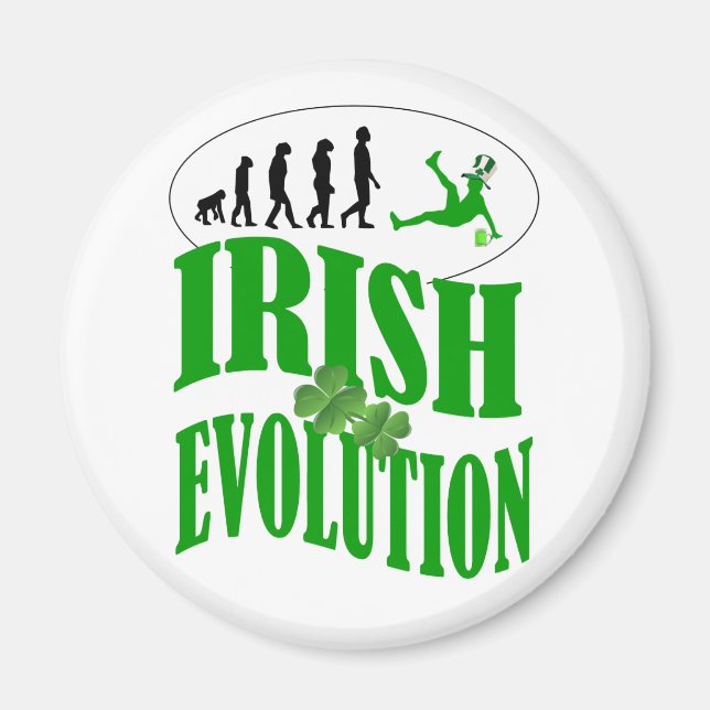 Irish evolution magnet (Front)
