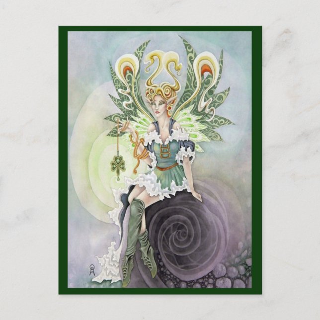 Irish Faery Postcard (Front)