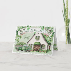 Irish Farmhouse   Carte de la Saint Patrick