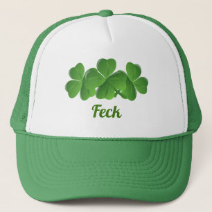 Irish Feck st patrick's day Trucker Hat