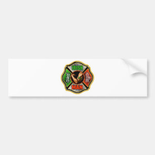 Irish Fire fighter Bumper Sticker