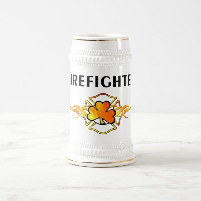 IRISH Firefighter Beer Stein (Center)